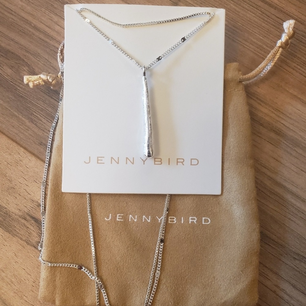 Jenny bird silver necklace